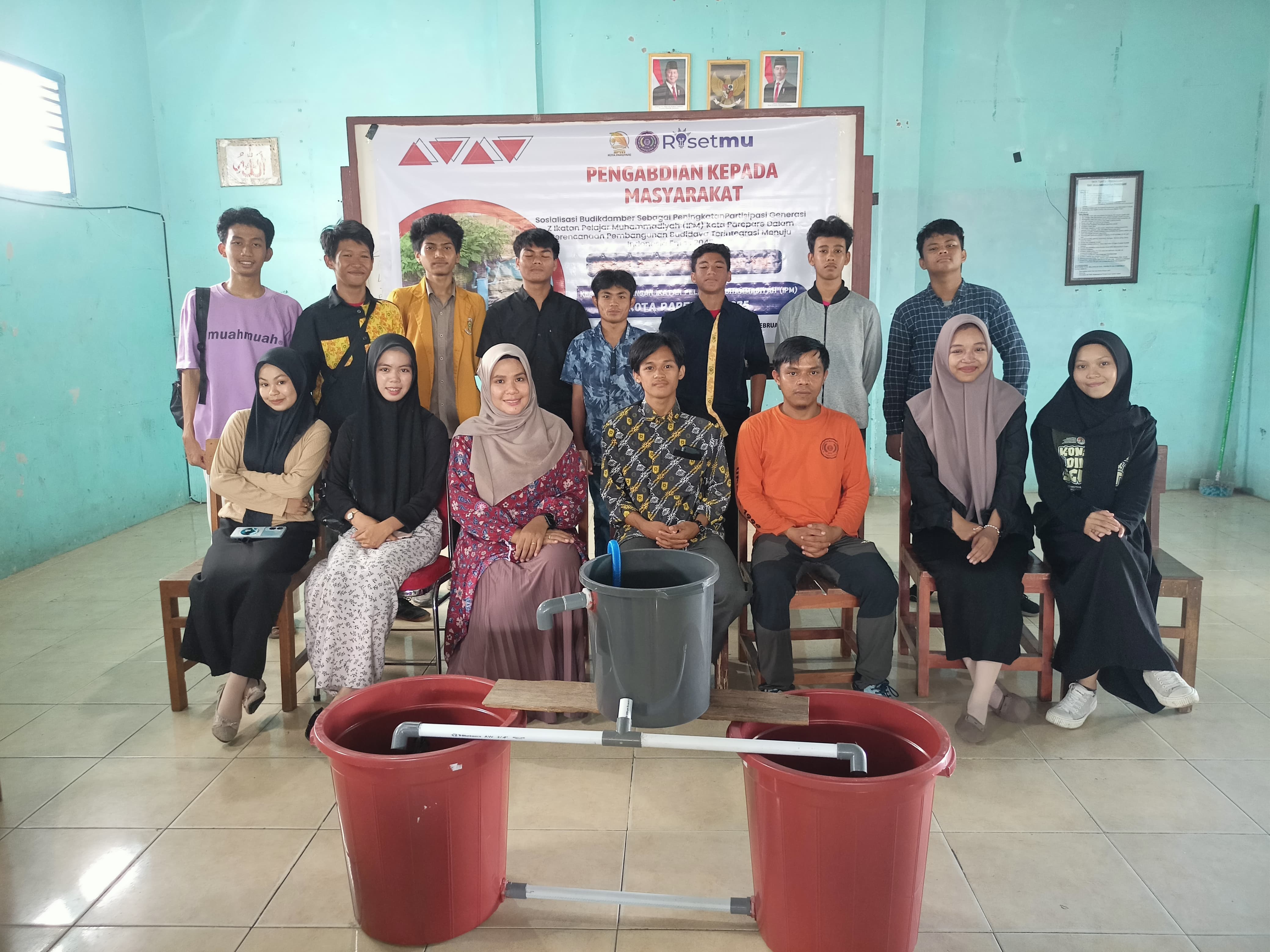 Dosen UMPAR Tingkatkan Kapasitas Generasi Emas IPM Kota Parepare melalui Program Budikdamber