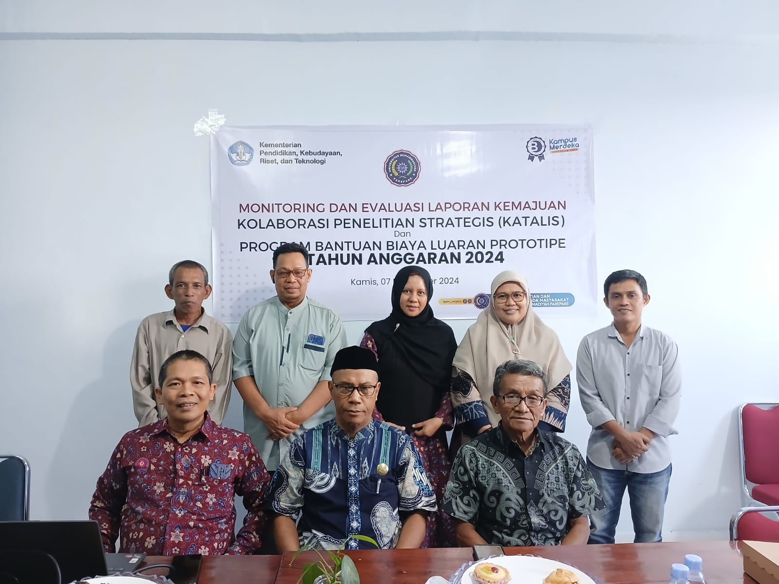 LPPM UMPAR Adakan Kegiatan Monitoring dan Evaluasi Kegiatan Penelitian